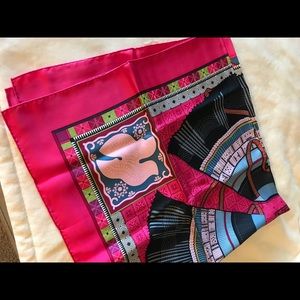 Hermès silk scarf